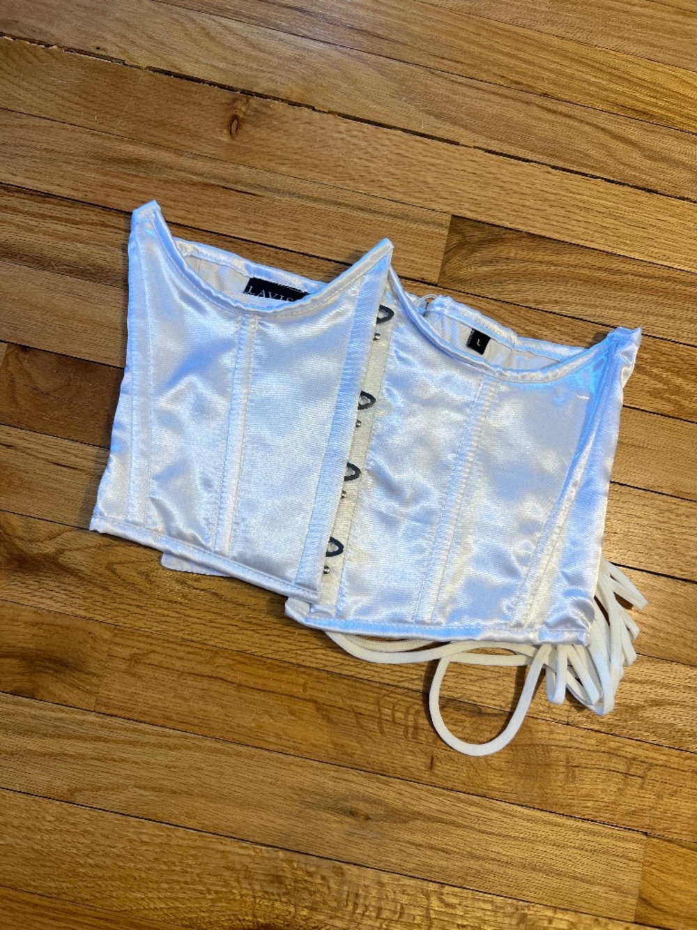 Daisy Corsets White Satin Underbust Corset